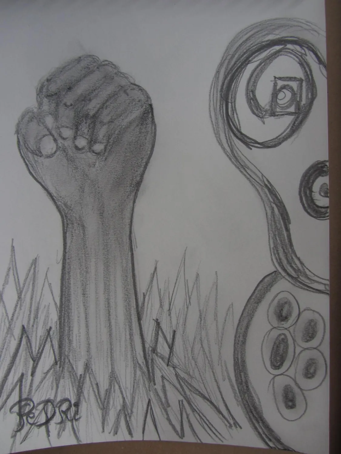 Gebalde vuist