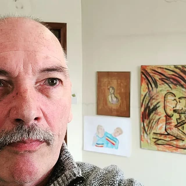 Portret van Peter De Ridder (Pedri)